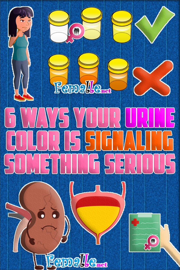 6 Ways Your Urine Color Is Signaling Something Serious